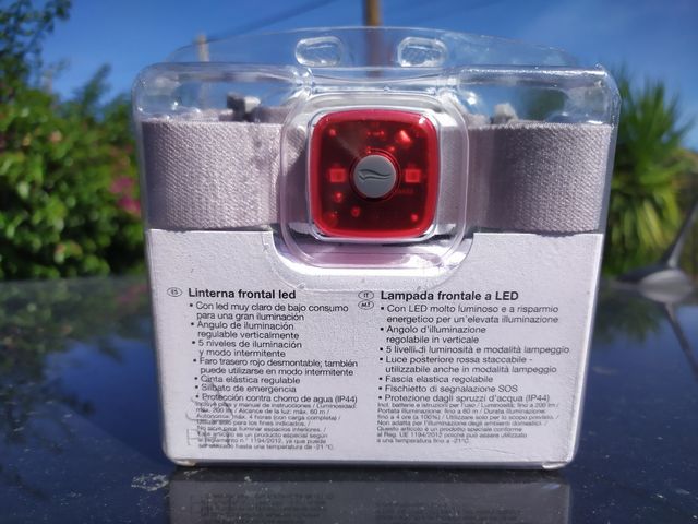 Linterna frontal LED