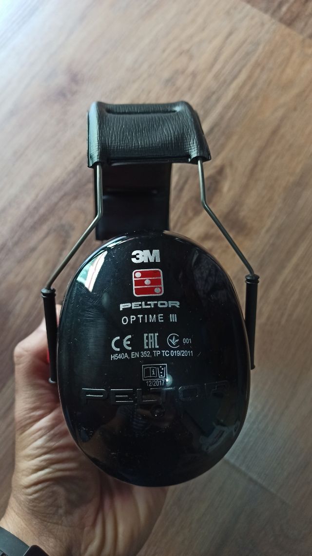 Cascos 3M anti ruido a estrenar