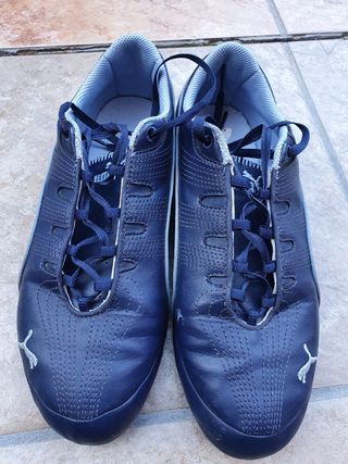 Zapatillas Puma mujer azul marino de segunda mano por 10 EUR en Madrid en  WALLAPOP
