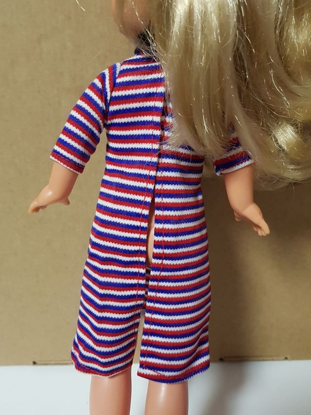 VESTIDO DE RAYAS PARA LESLY