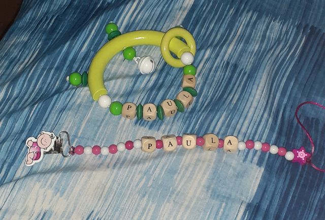 chupetero y sonajero PAULA