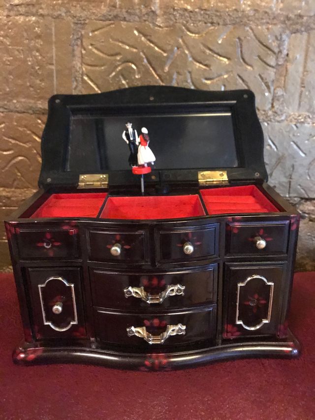 Cajita de Música joyero vintage