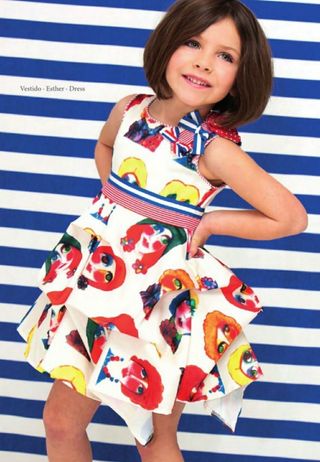 Vestido niña Pan Con Chocolate .