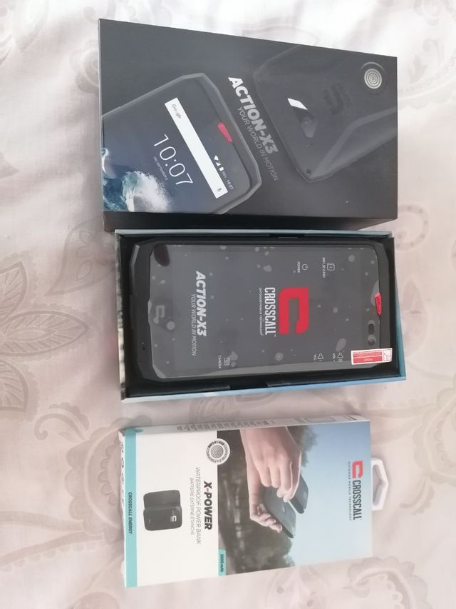 Mobil CROSSCALL Action X3 + batería externa