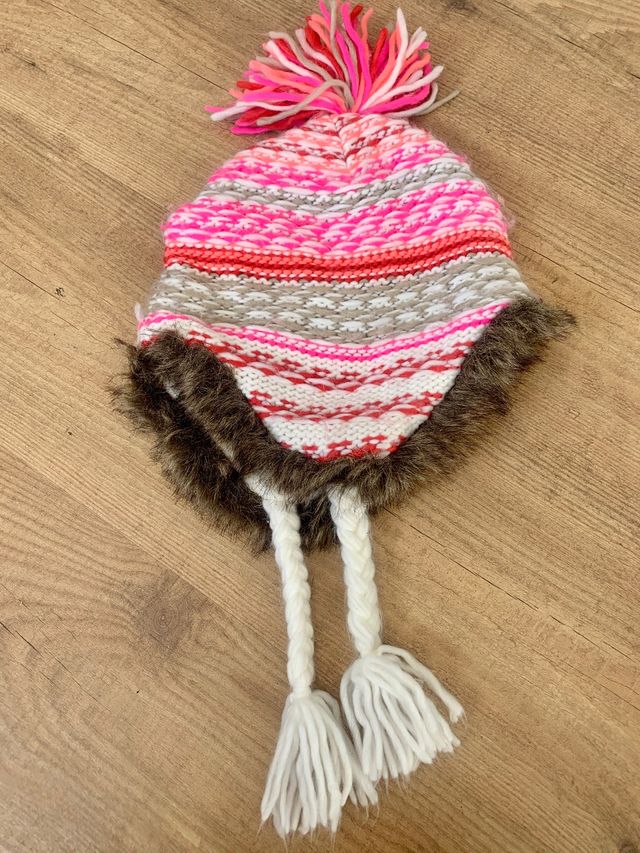 2 Gorros de lana muy coloridos x 5€