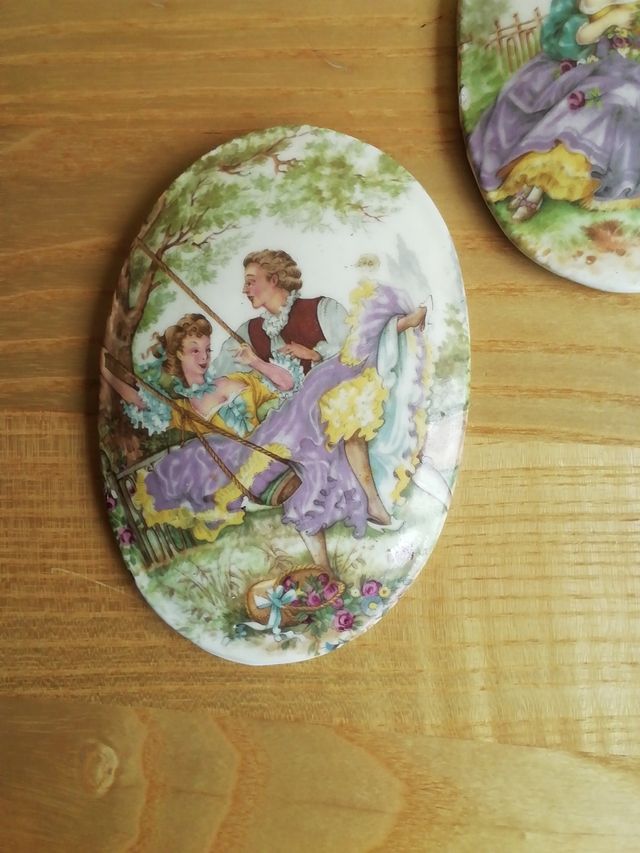 medallons de porcelana Rebajado