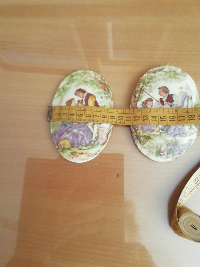 medallons de porcelana Rebajado