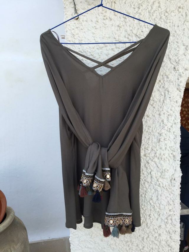 Camisa con mangas con detalles sin estrenar