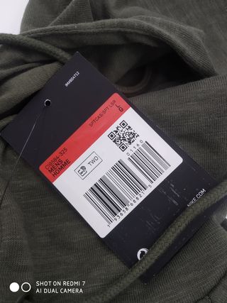 Sudadera nike verde militar talla L de segunda mano por 46 EUR en Bilbao en  WALLAPOP