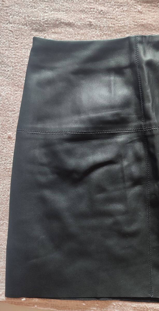 Falda cuero nueva Pimkie