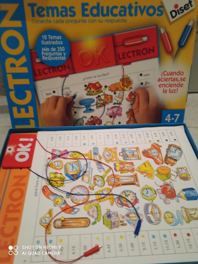 Juego LECTRON de DISET. Temas Educativos.