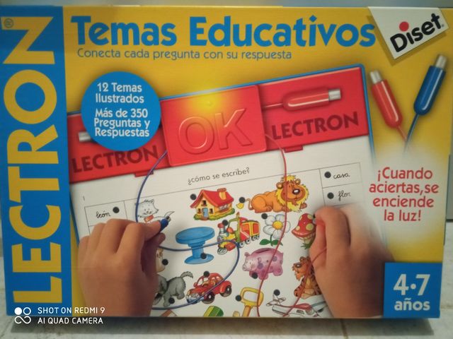 Juego LECTRON de DISET. Temas Educativos.