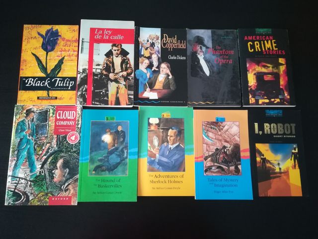 Libros de lectura  en inglés, a 3€ la unidad