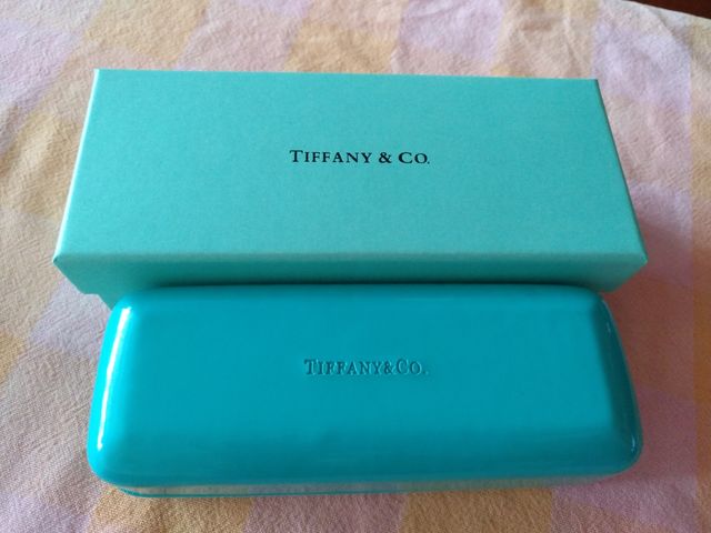funda de gafas de Tiffany & Co