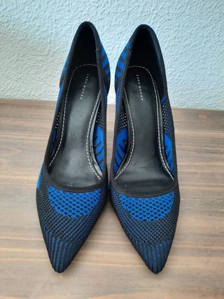 Zapato Fiesta Mujer Zara Woman. de segunda mano por 7 EUR en Madrid en  WALLAPOP