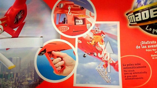 HELICÓPTERO DE RESGATE LOUCO