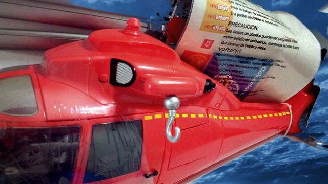 HELICÓPTERO DE RESGATE LOUCO