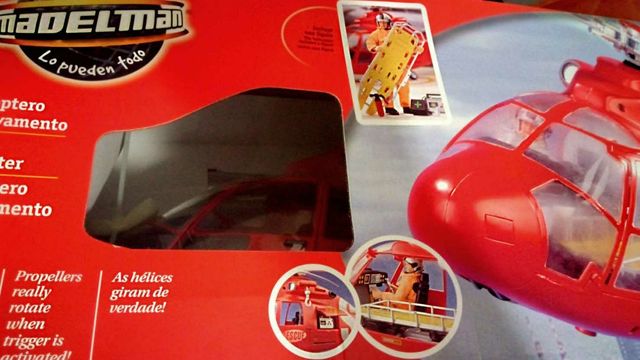 HELICÓPTERO DE RESGATE LOUCO