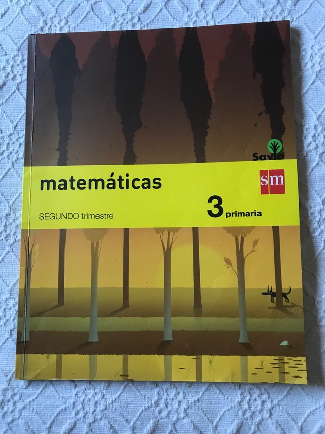 Libro Matemáticas Savia SM 3 primaria