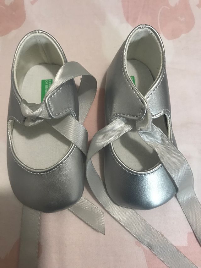 Bailarinas talla 17 Benetton sin estrenar