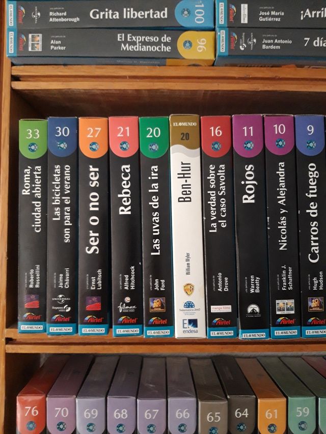 48 cintas de vídeo vhs