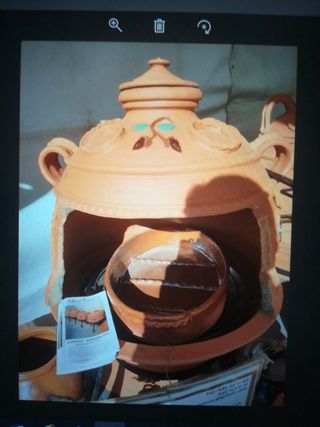 HORNO BARBACOA DE BARRO de segunda mano por 150 EUR en Madrid en WALLAPOP