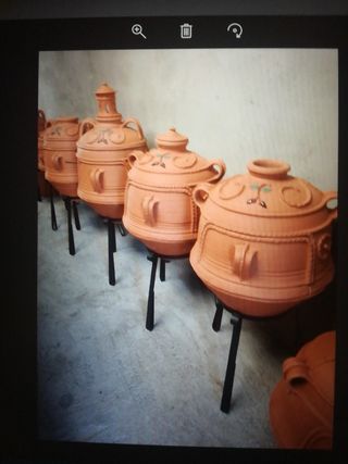 HORNO BARBACOA DE BARRO de segunda mano por 150 EUR en Madrid en WALLAPOP
