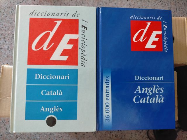 DICCIONARIOS CATALÀ-ANGLÈS REBAJADISIMO!!!