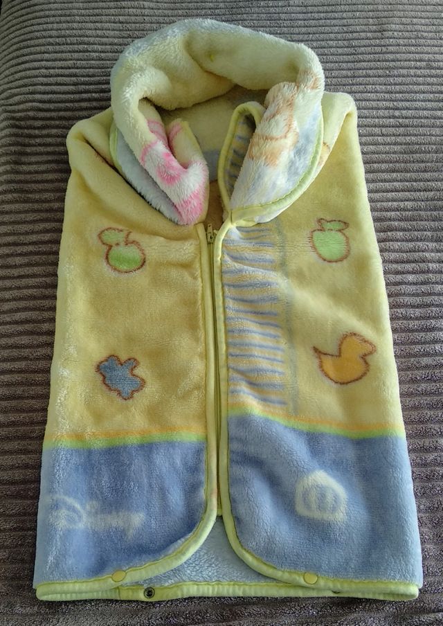 Saco manta bebe - convertible en manta