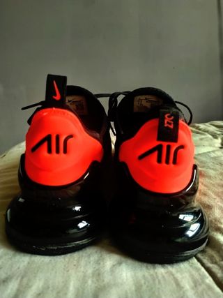 air max 270 rojo con negro air max 270 rojo con negro