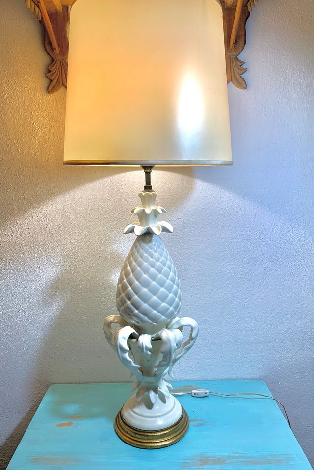 Lampada a forma di ananas Manises
