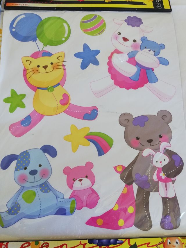 Pegatinas decorativas pared