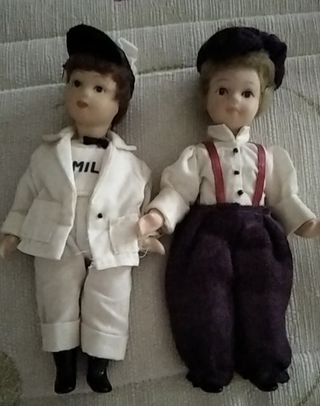 muñecos de porcelana antiguos