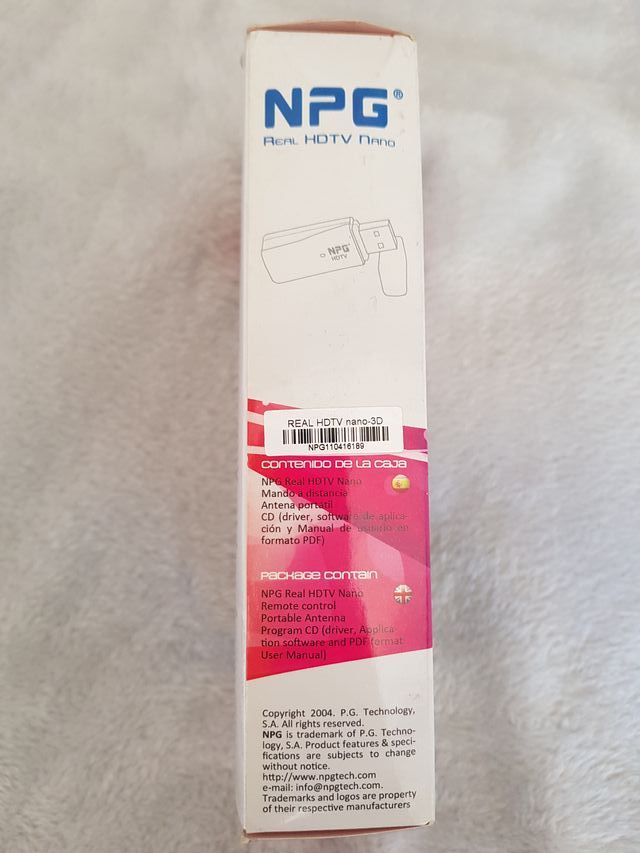 NPG Real HDTV Nano 3D (A estrenar)