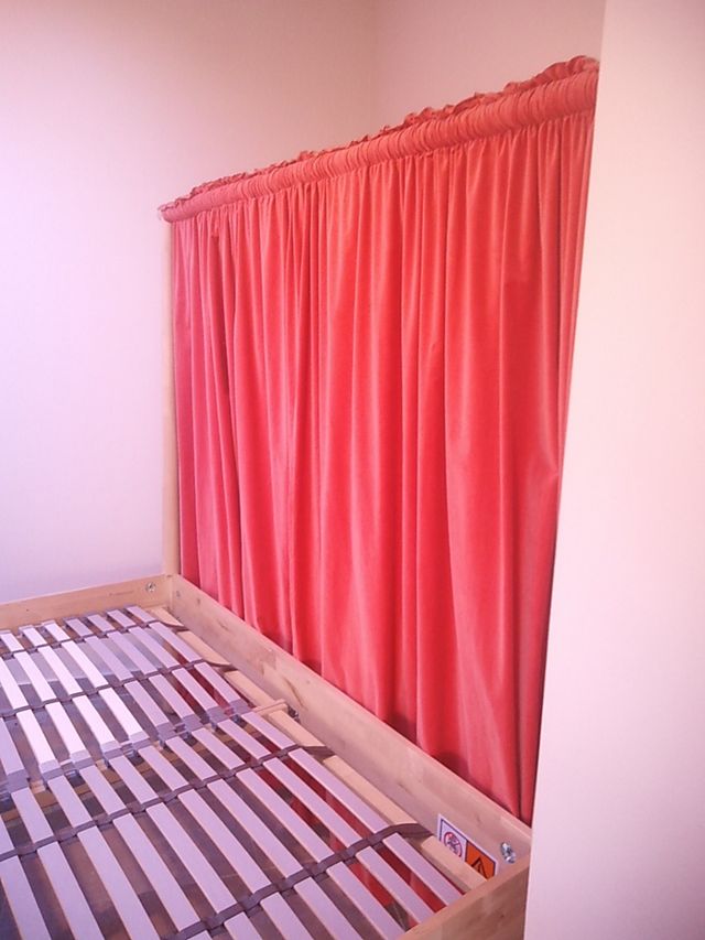 mueble somier de matrimonio pino