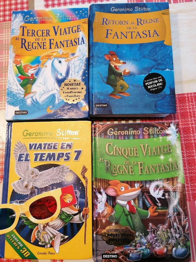 GERONIMO STILTON LIBROS