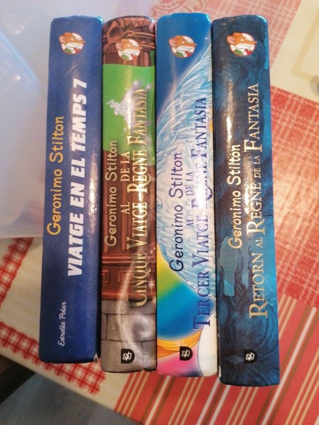 GERONIMO STILTON LIBROS