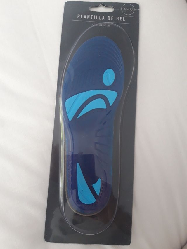 Plantillas amortiguadoras de gel 33 - 38 