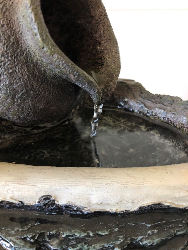 Fuente de agua hogareña