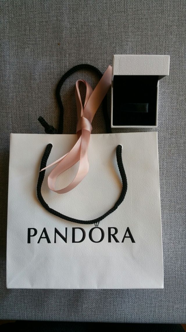 Caja y bolsas Pandora para charms