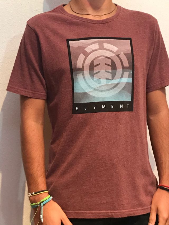 Camiseta Element Granate S