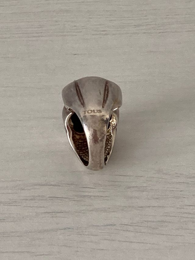Anillo de TOUS plata y Ónix con embalaje original
