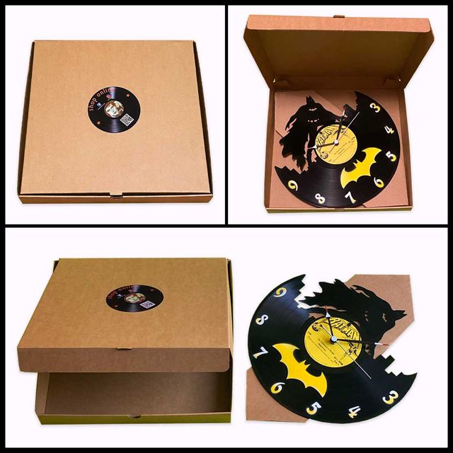 Reloj de Disco de Vinilo Batman 2