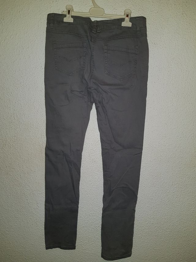 Pantalón vaquero gris Pimkie