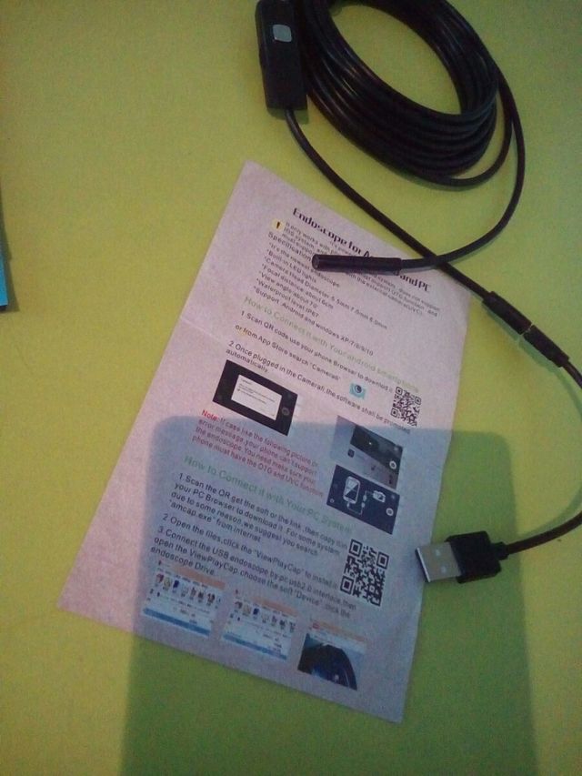 OTOSCOPIO  
 USB. PARA. ANDROID.
