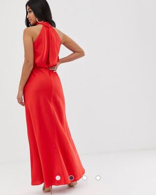 Vestido rojo fiesta Asos PETITE talla 38 de segunda mano por 20 EUR en Tres  Cantos en WALLAPOP