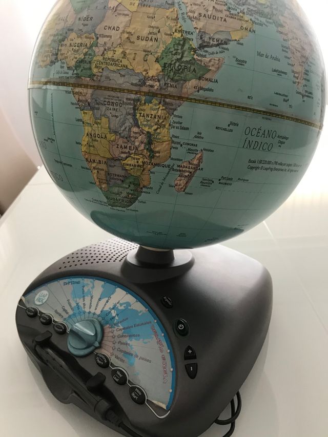 Globo mapa mundo