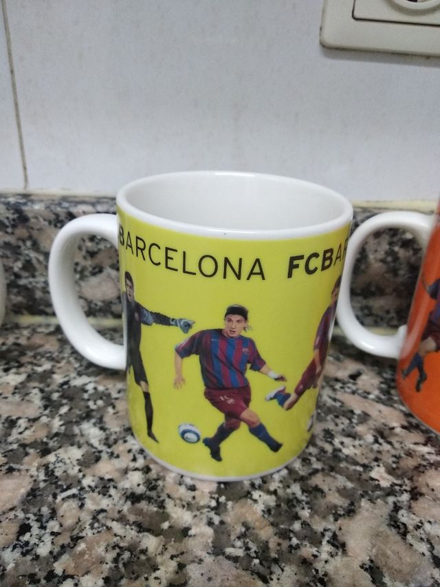 Set 4 tazas FC Barcelona vintage