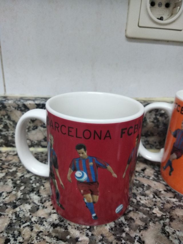 Set 4 tazas FC Barcelona vintage