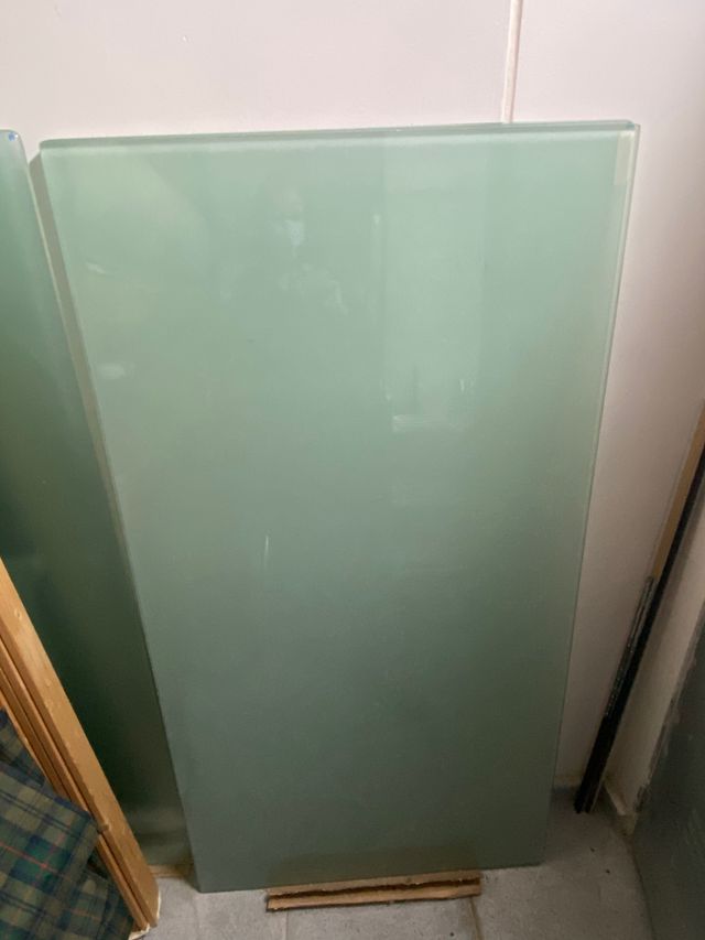 3 Cristales de mesa de oficina